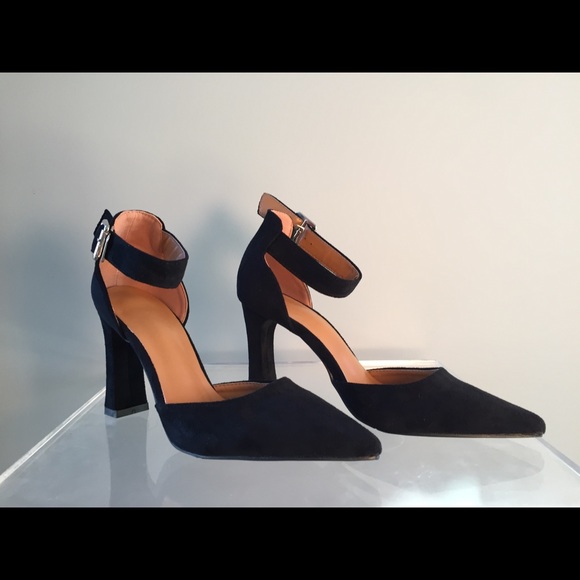 Black Suede Heels - Picture 5 of 14